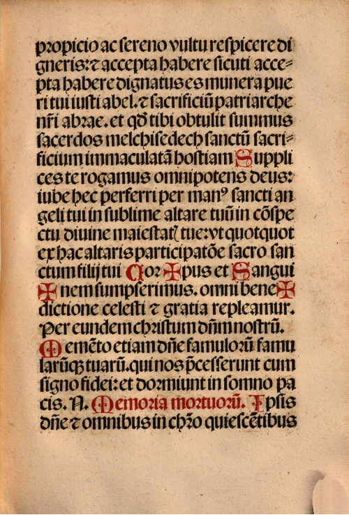 Messbuch 1519